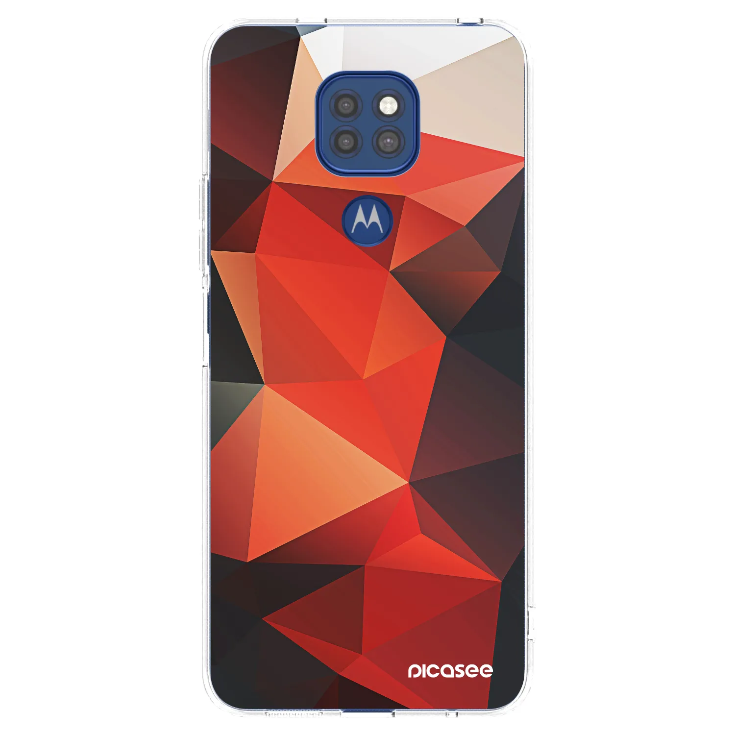 Picasee Motorola Moto G9 Play Hülle - Transparentes Silikon - Wallpaper 2