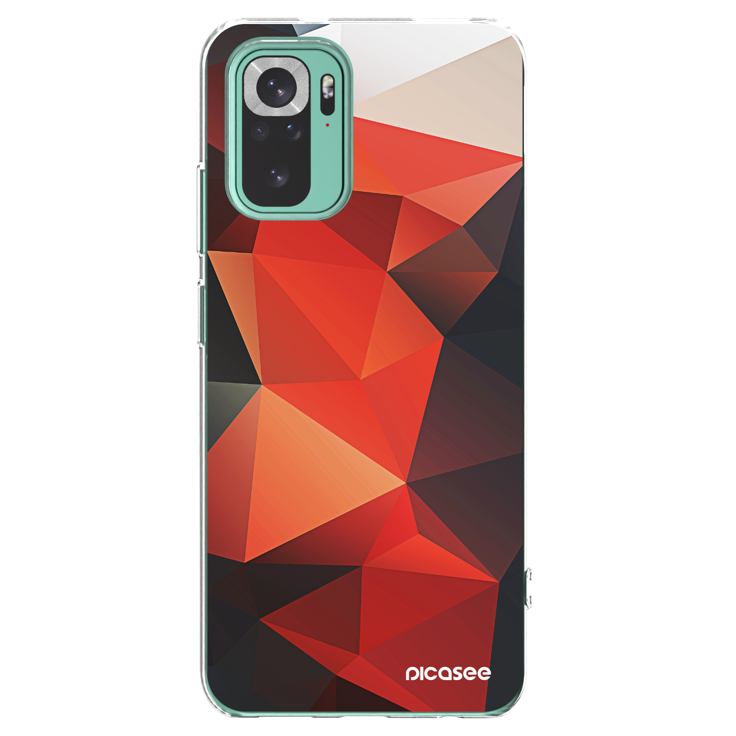 Picasee Xiaomi Redmi Note 10 Pro Hülle - Transparentes Silikon - Wallpaper 2