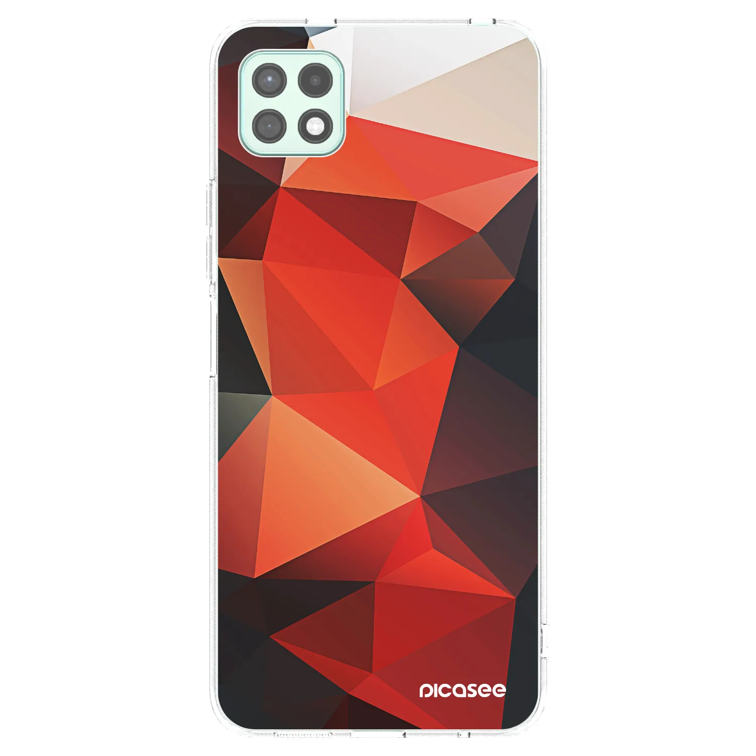 Picasee Samsung Galaxy A22 A226B 5G Hülle - Transparentes Silikon - Wallpaper 2