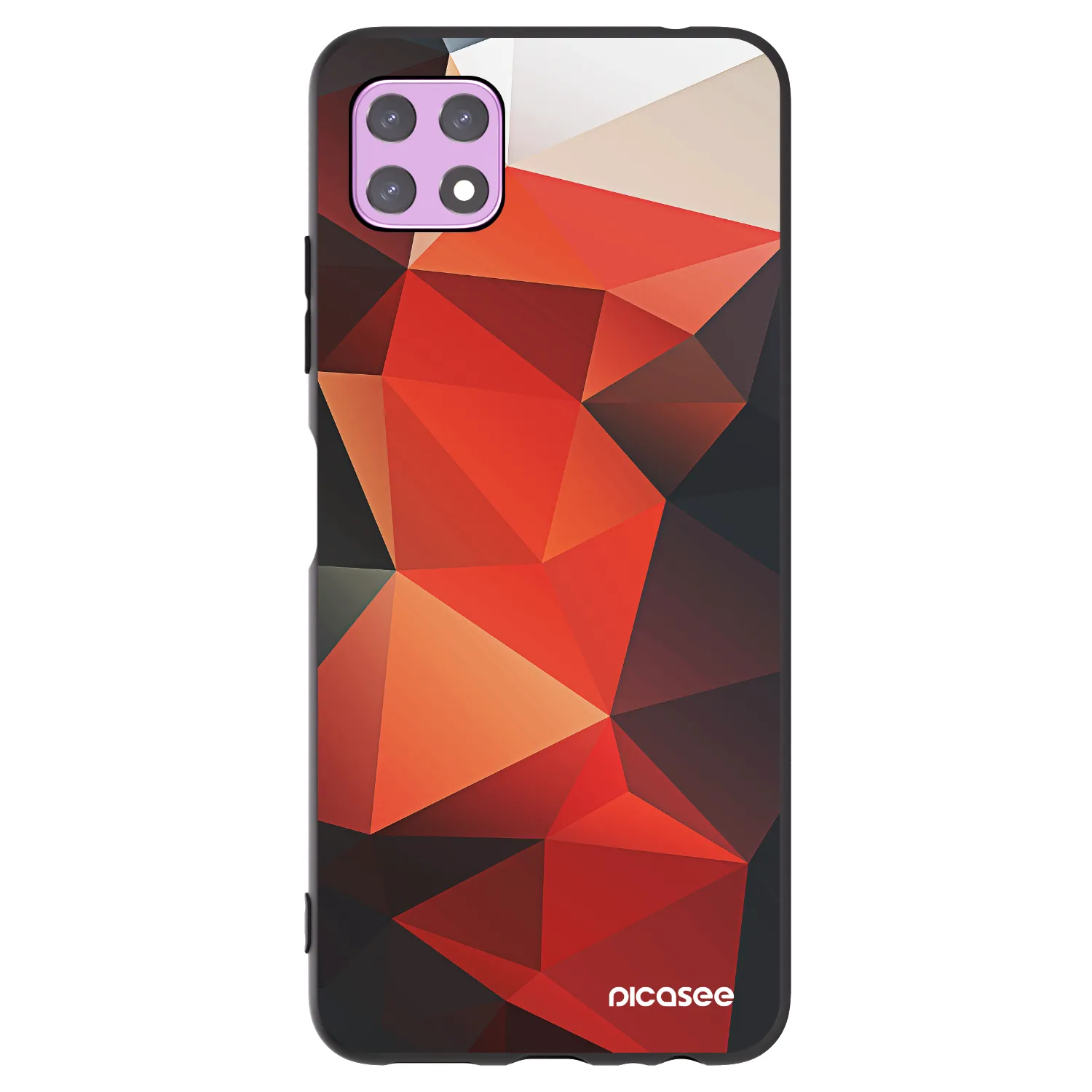 Picasee Samsung Galaxy A22 A226B 5G Hülle - Schwarzes Silikon - Wallpaper 2