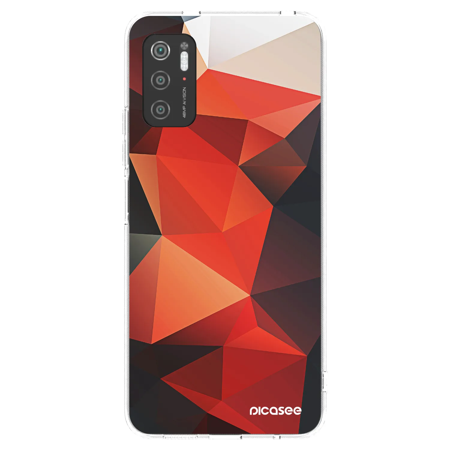 Picasee Xiaomi Poco M3 Pro 5G Hülle - Transparentes Silikon - Wallpaper 2