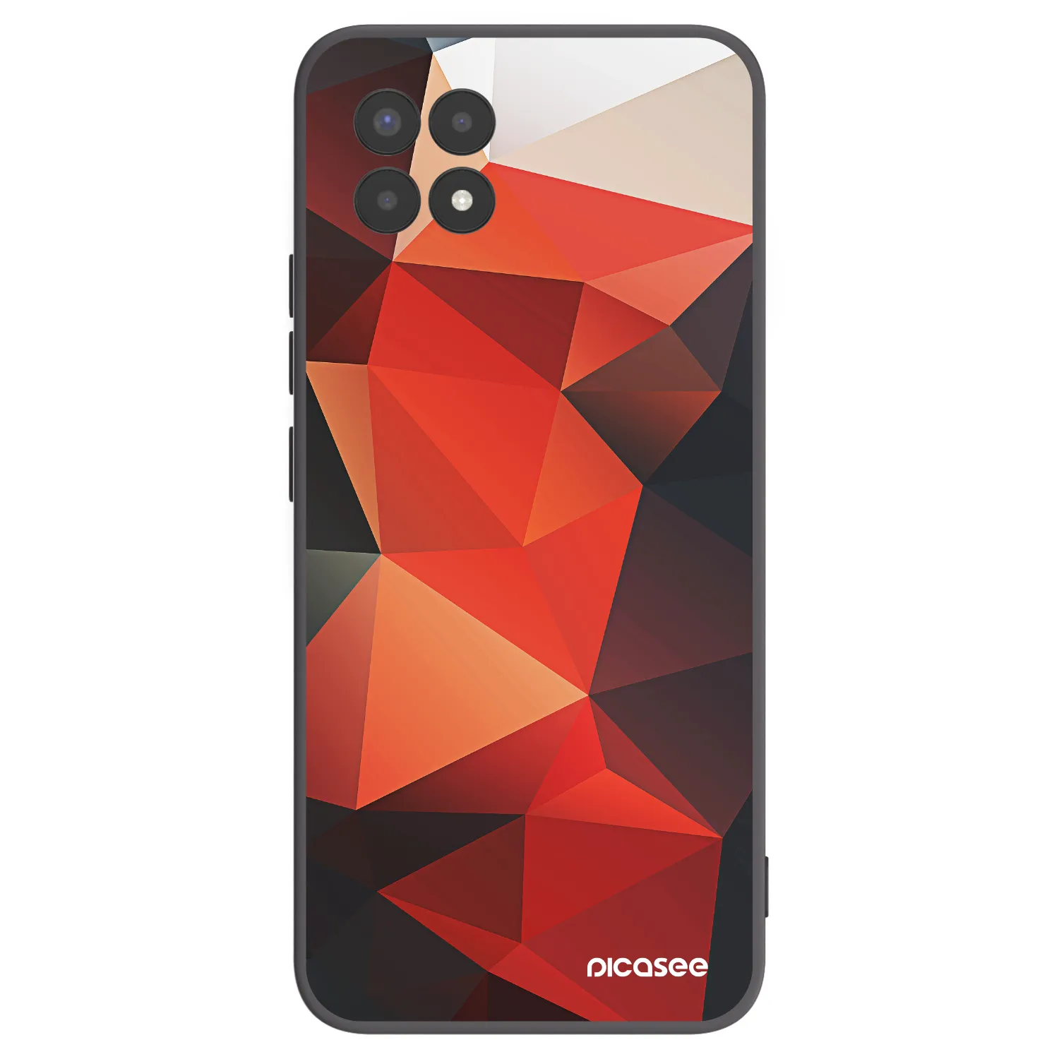 Picasee Realme 8i Hülle - Schwarzes Silikon - Wallpaper 2