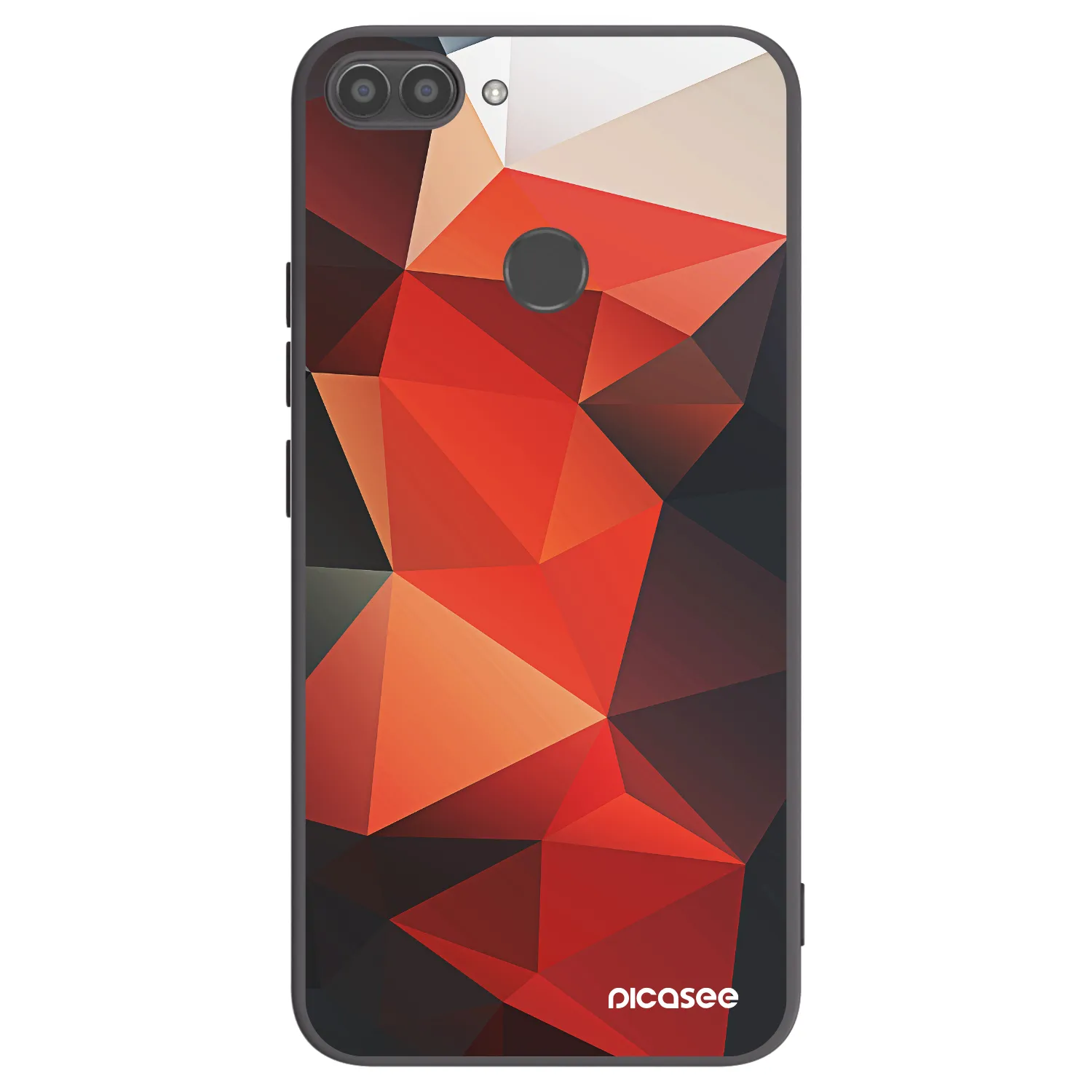 Picasee Huawei P Smart Hülle - Schwarzes Silikon - Wallpaper 2