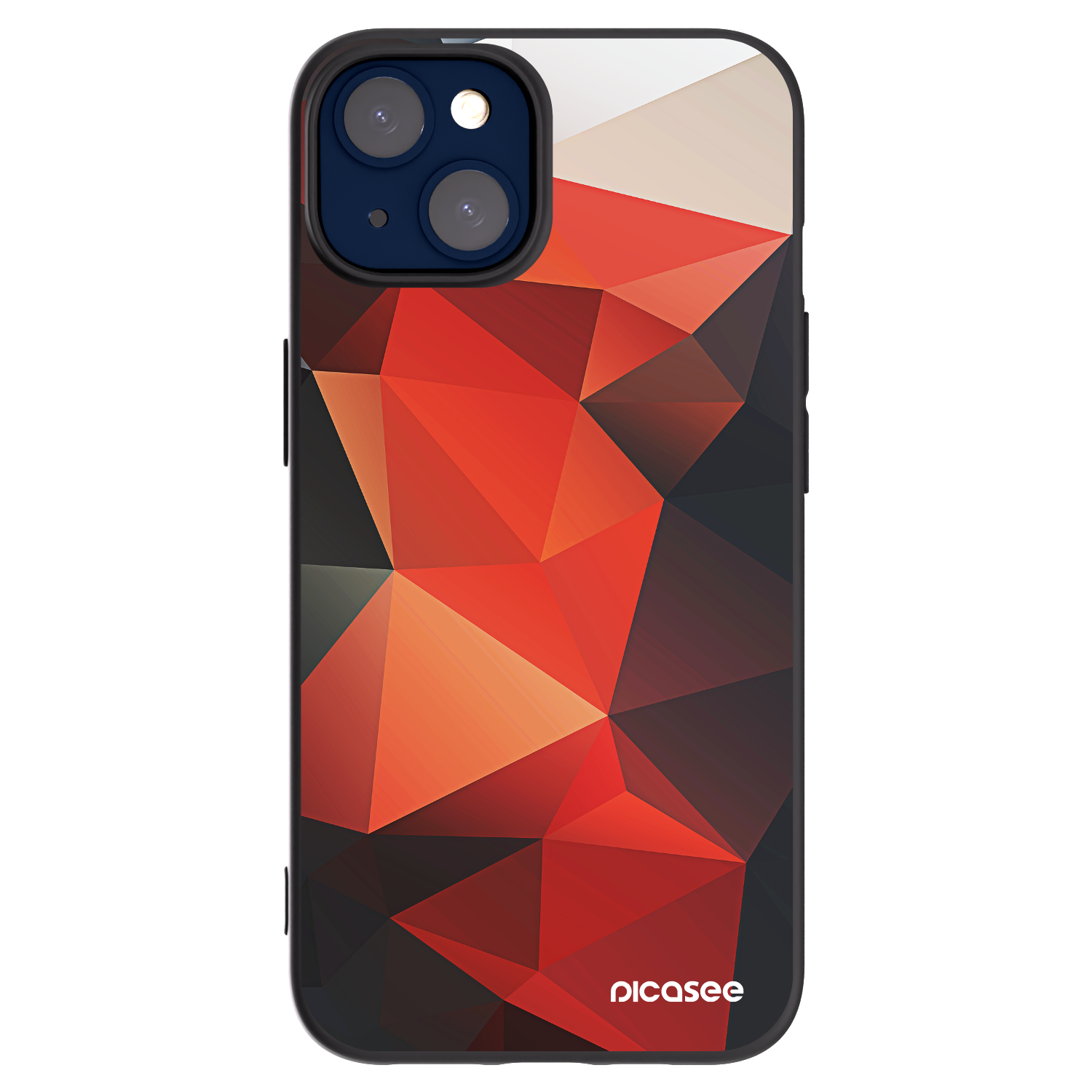 Picasee Apple iPhone 14 Hülle - Schwarzes Silikon - Wallpaper 2