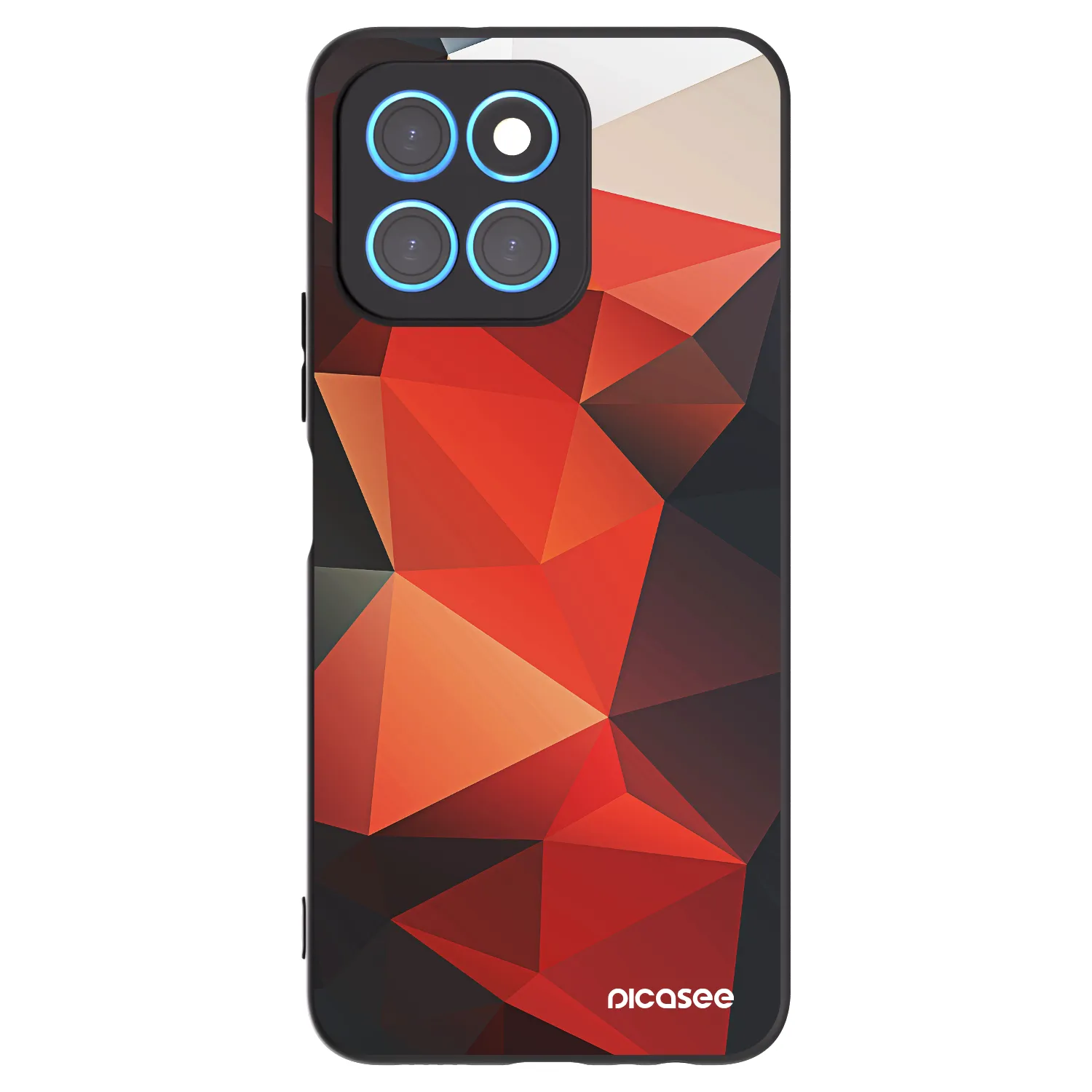 Picasee Honor X8 5G Hülle - Schwarzes Silikon - Wallpaper 2