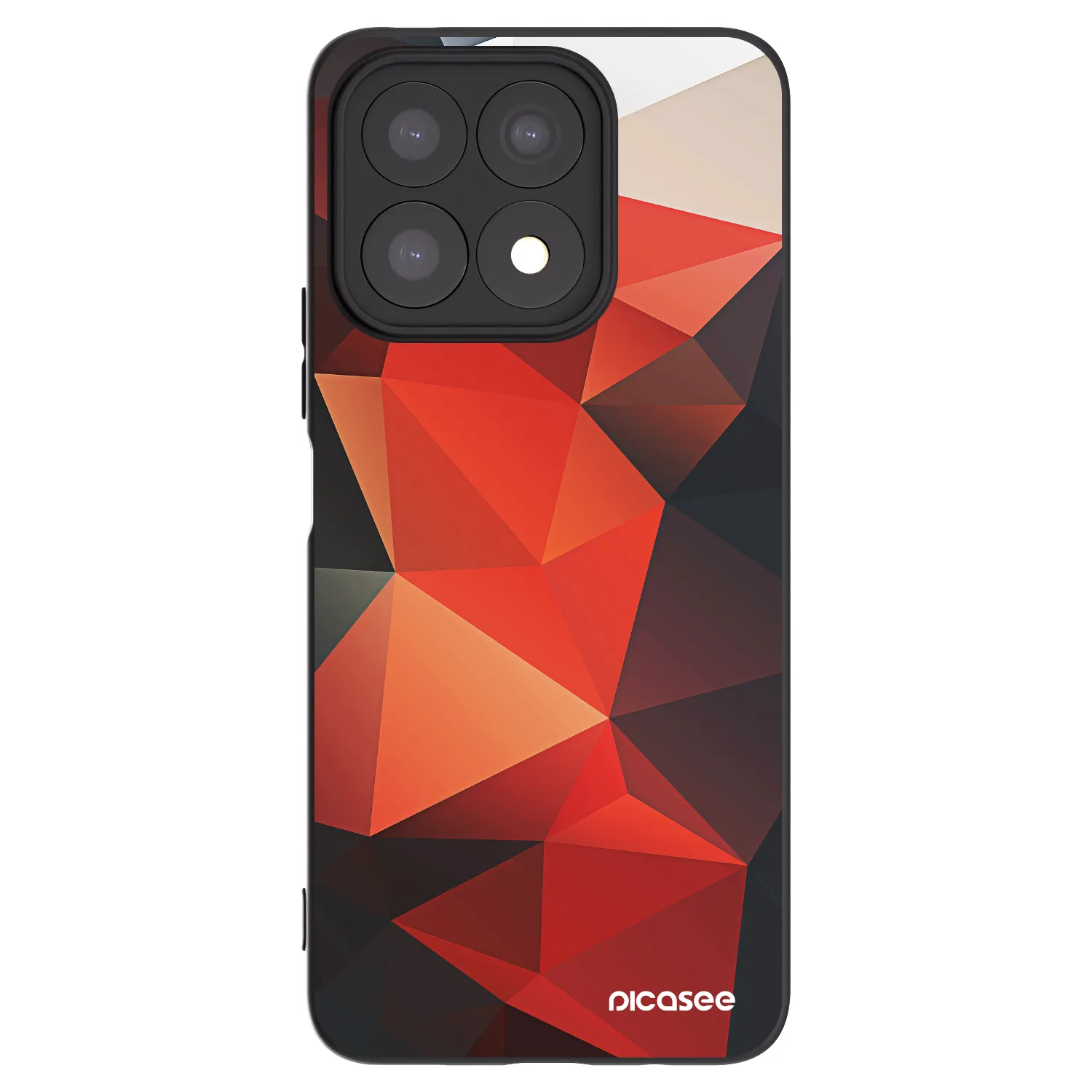 Picasee Honor X8a Hülle - Schwarzes Silikon - Wallpaper 2