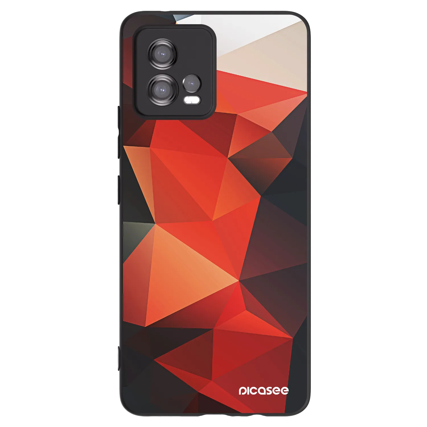 Picasee Motorola Moto G72 Hülle - Schwarzes Silikon - Wallpaper 2