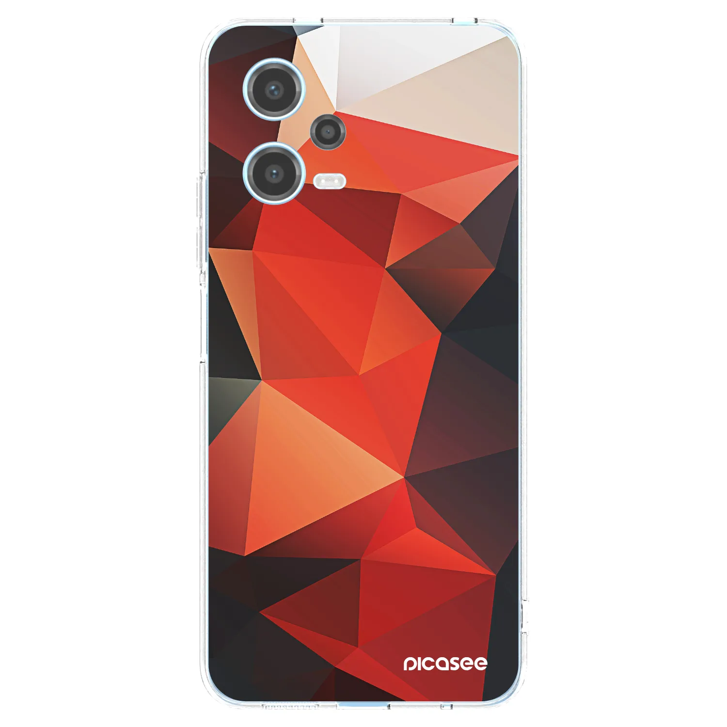 Picasee Xiaomi Redmi Note 12 5G Hülle - Transparentes Silikon - Wallpaper 2