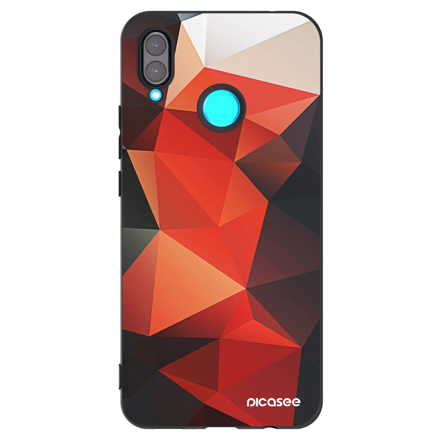 Picasee Huawei Nova 3 Hülle - Schwarzes Silikon - Wallpaper 2