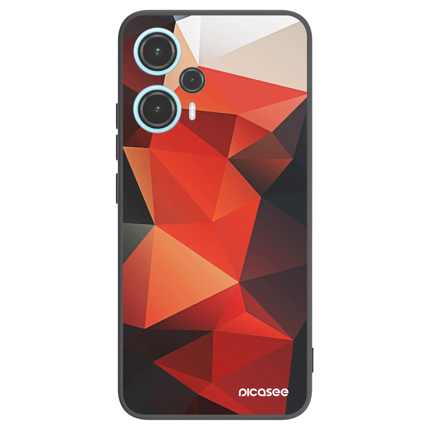 Picasee Xiaomi Poco F5 Hülle - Schwarzes Silikon - Wallpaper 2