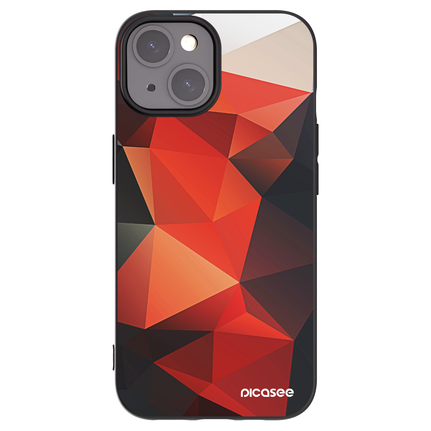 Picasee Apple iPhone 15 Hülle - Schwarzes Silikon - Wallpaper 2