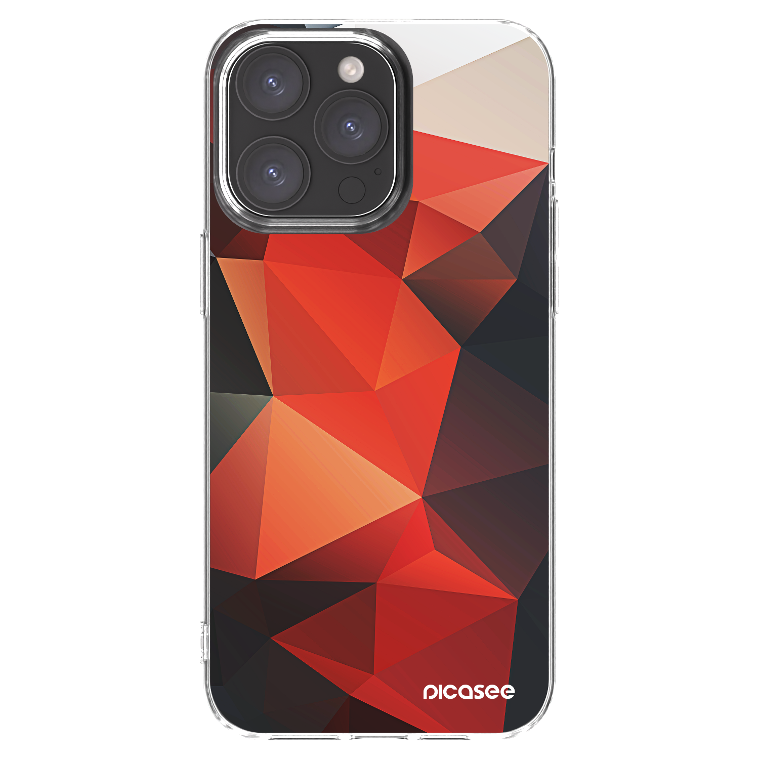 Picasee Apple iPhone 15 Pro Max Hülle - Transparentes Silikon - Wallpaper 2