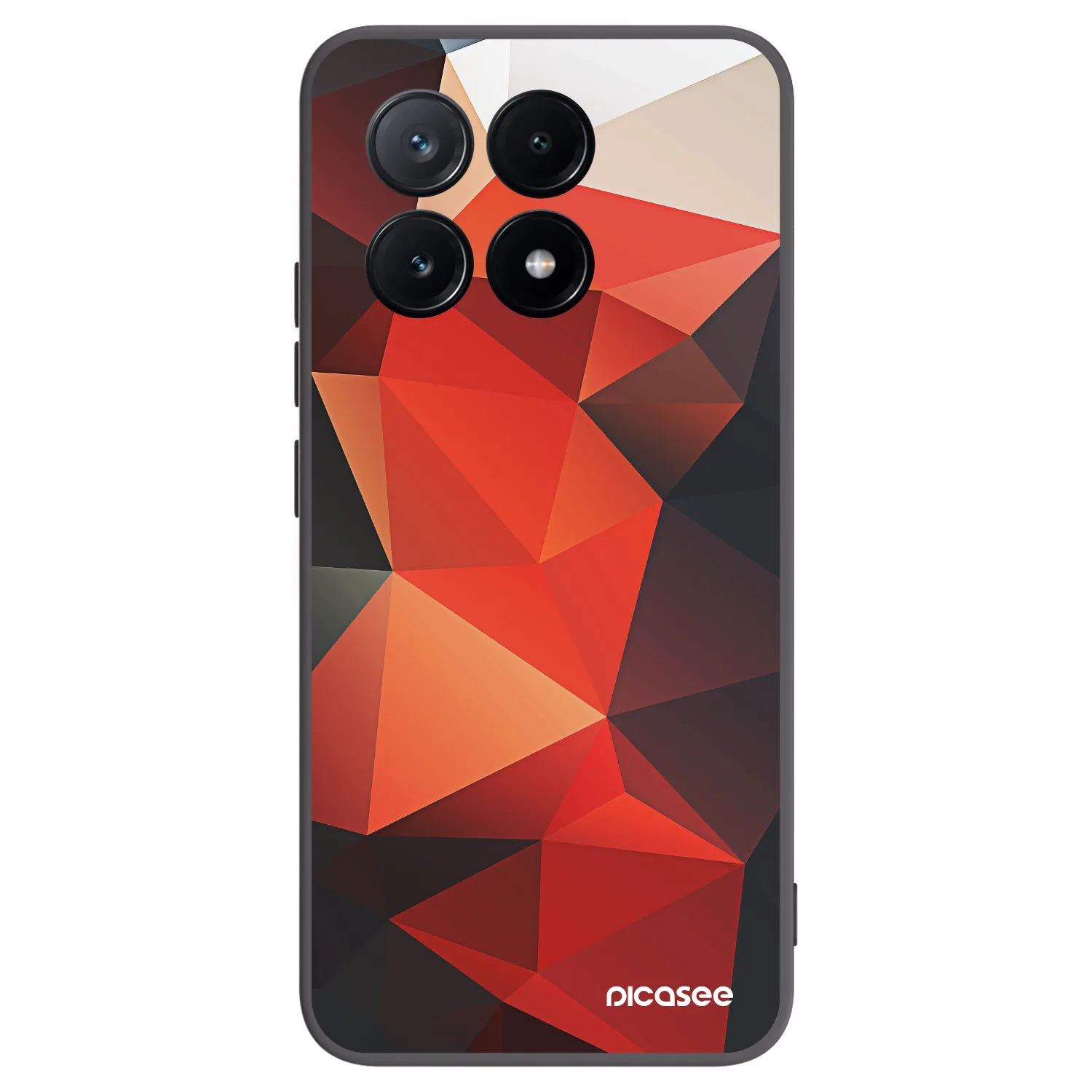 Picasee Xiaomi Poco X6 Pro Hülle - Schwarzes Silikon - Wallpaper 2