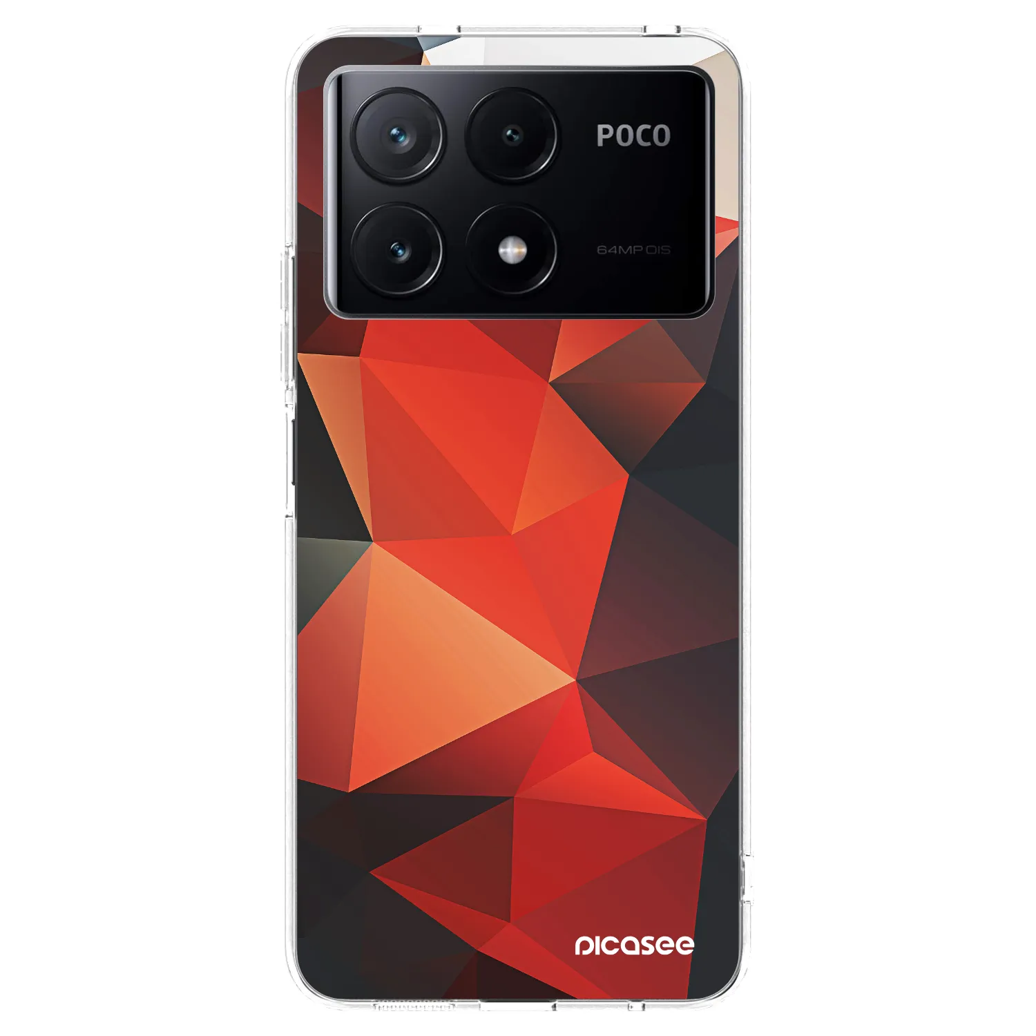 Picasee Xiaomi Poco X6 Pro Hülle - Transparentes Silikon - Wallpaper 2