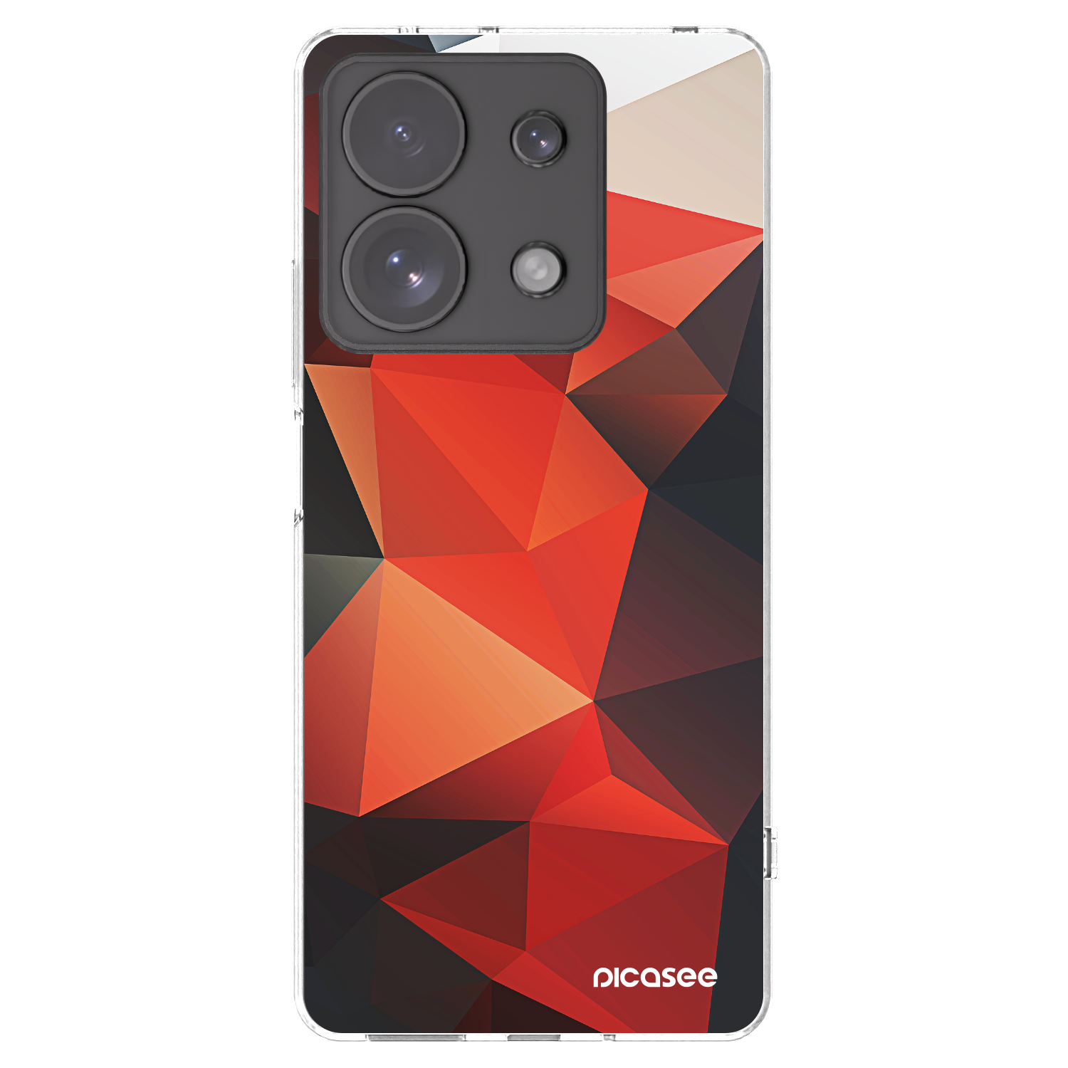 Picasee Xiaomi Redmi Note 13 Pro 4G Hülle - Transparentes Silikon - Wallpaper 2