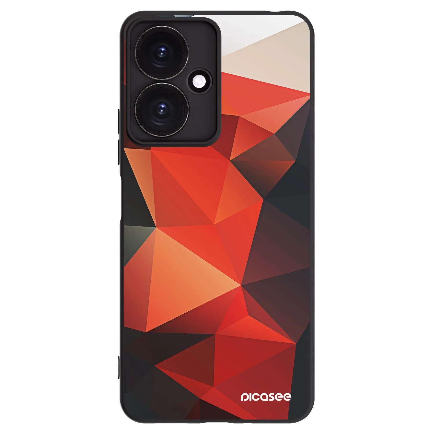 Picasee Xiaomi Redmi 13C 5G Hülle - Schwarzes Silikon - Wallpaper 2