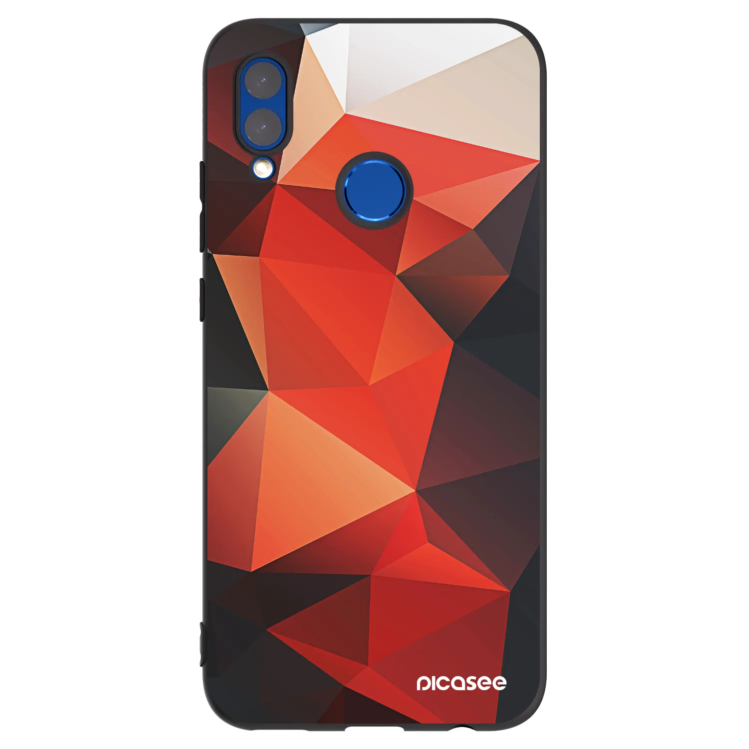 Picasee Honor 10 Lite Hülle - Schwarzes Silikon - Wallpaper 2