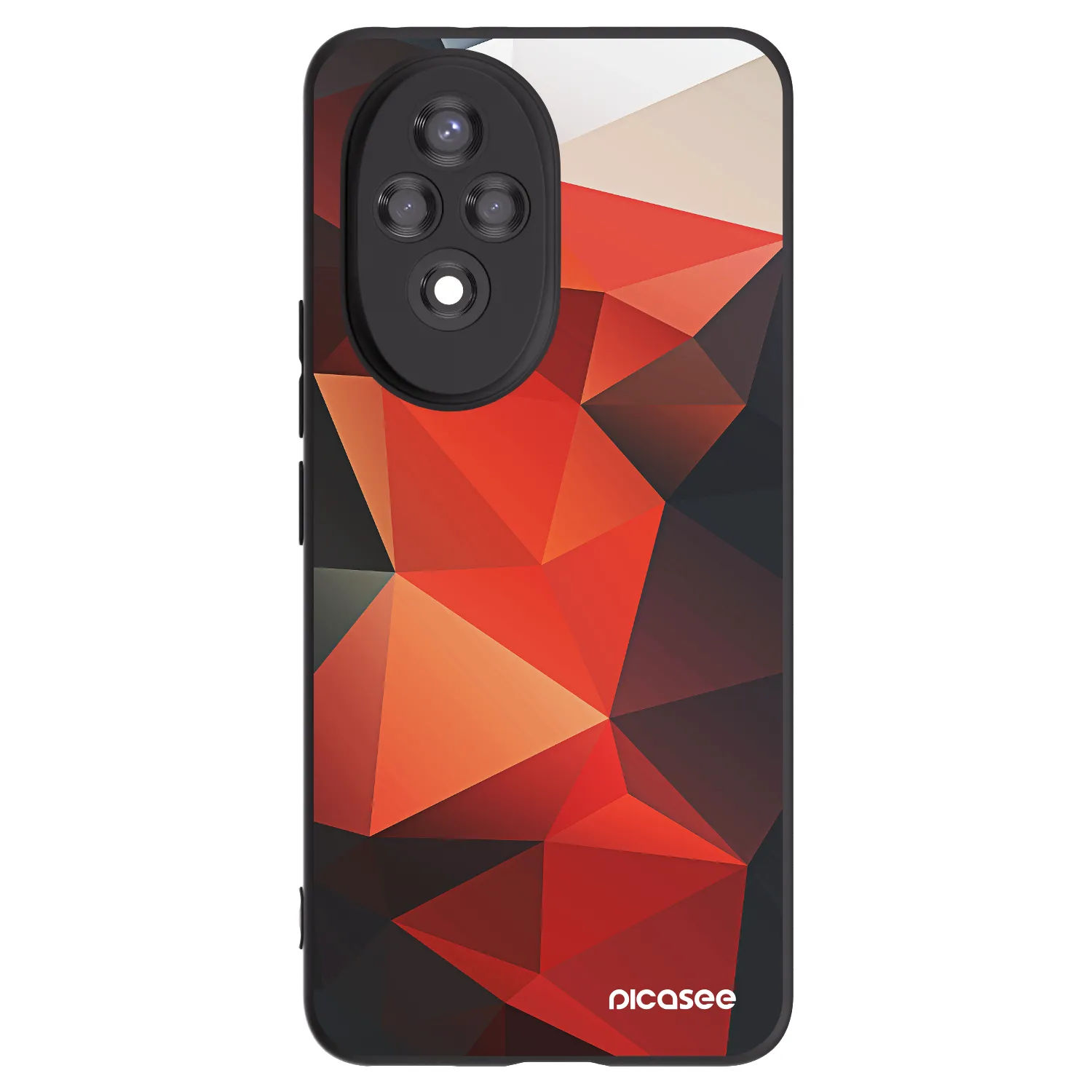 Picasee Honor 200 Pro 5G Hülle - Schwarzes Silikon - Wallpaper 2