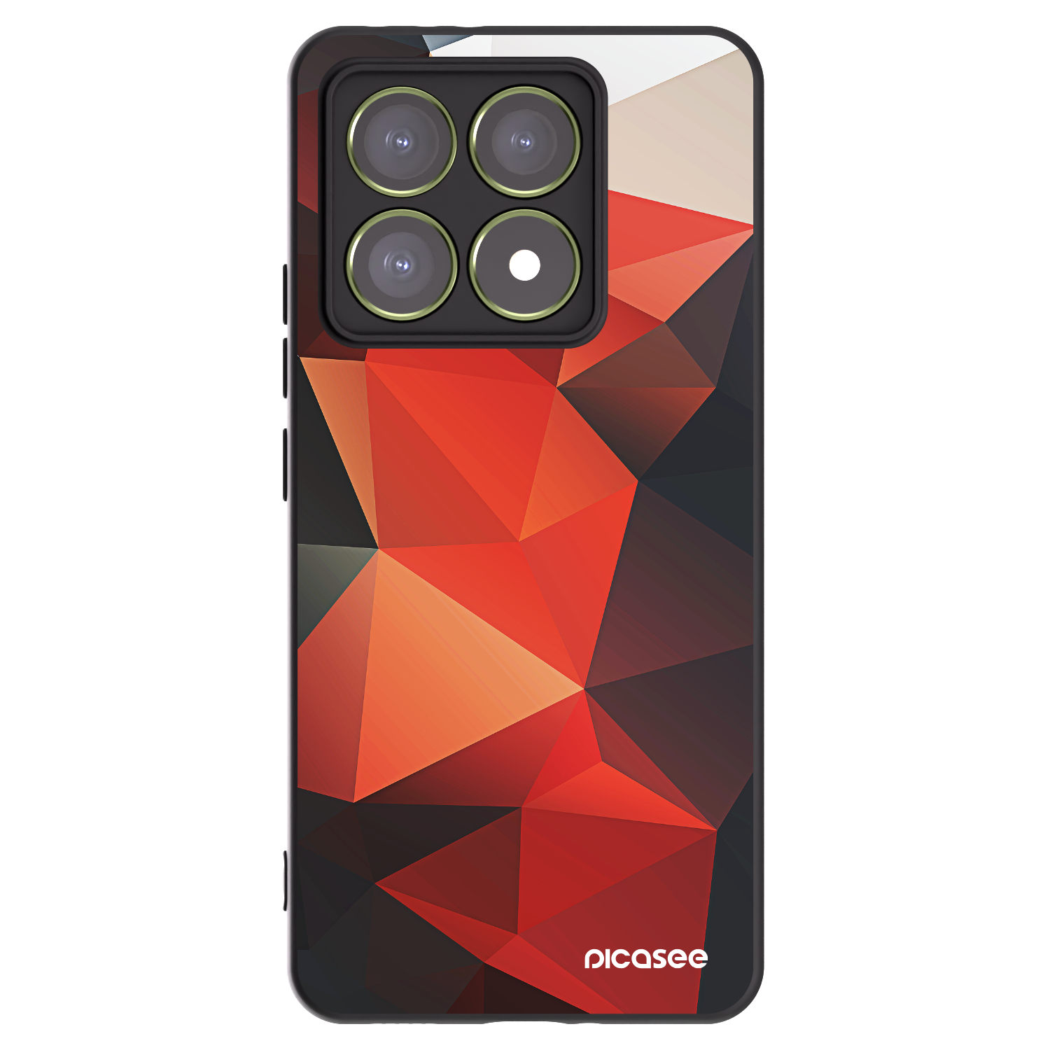 Picasee Xiaomi 14T Hülle - Schwarzes Silikon - Wallpaper 2