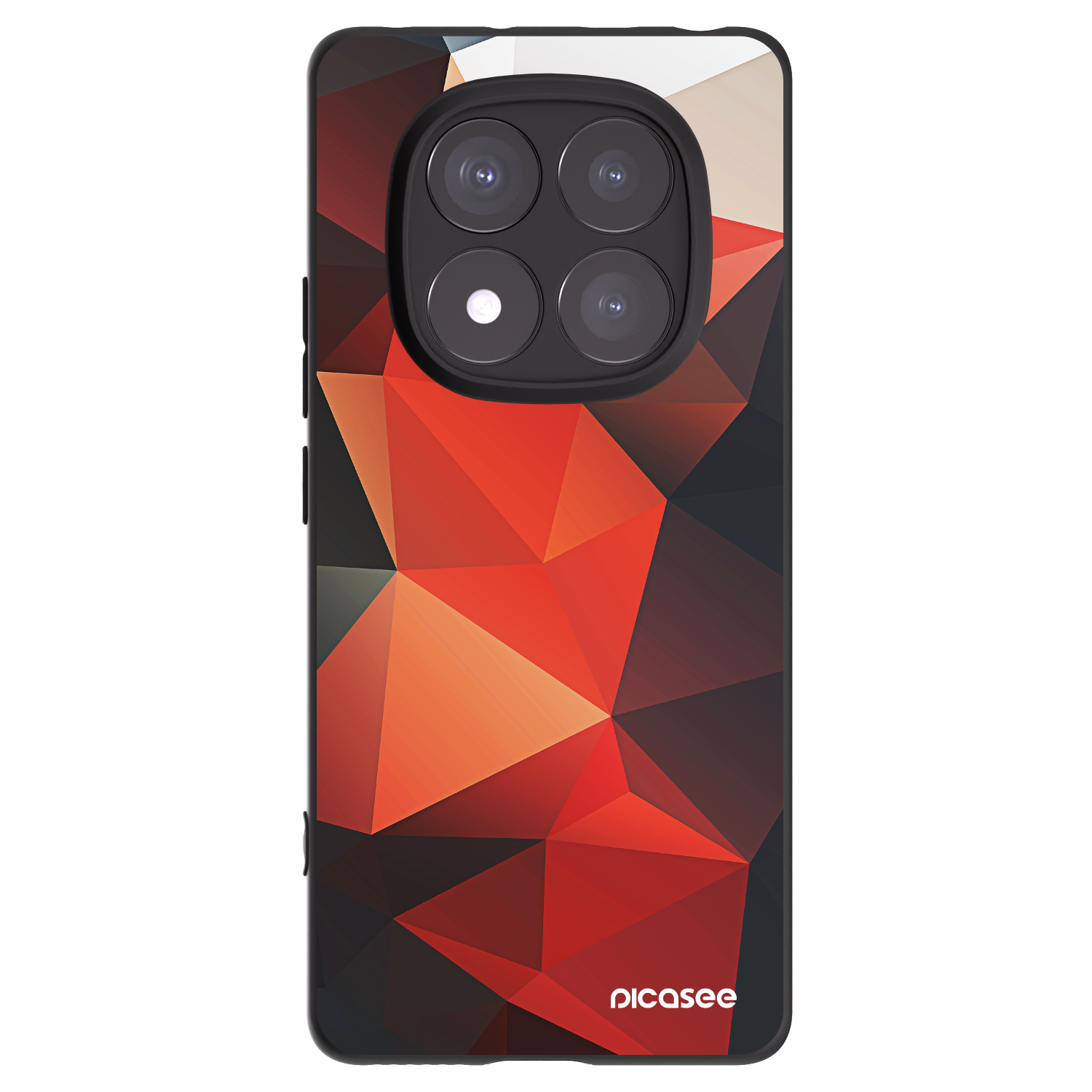 Picasee Xiaomi Redmi Note 14 Pro+ 5G Hülle - Schwarzes Silikon - Wallpaper 2