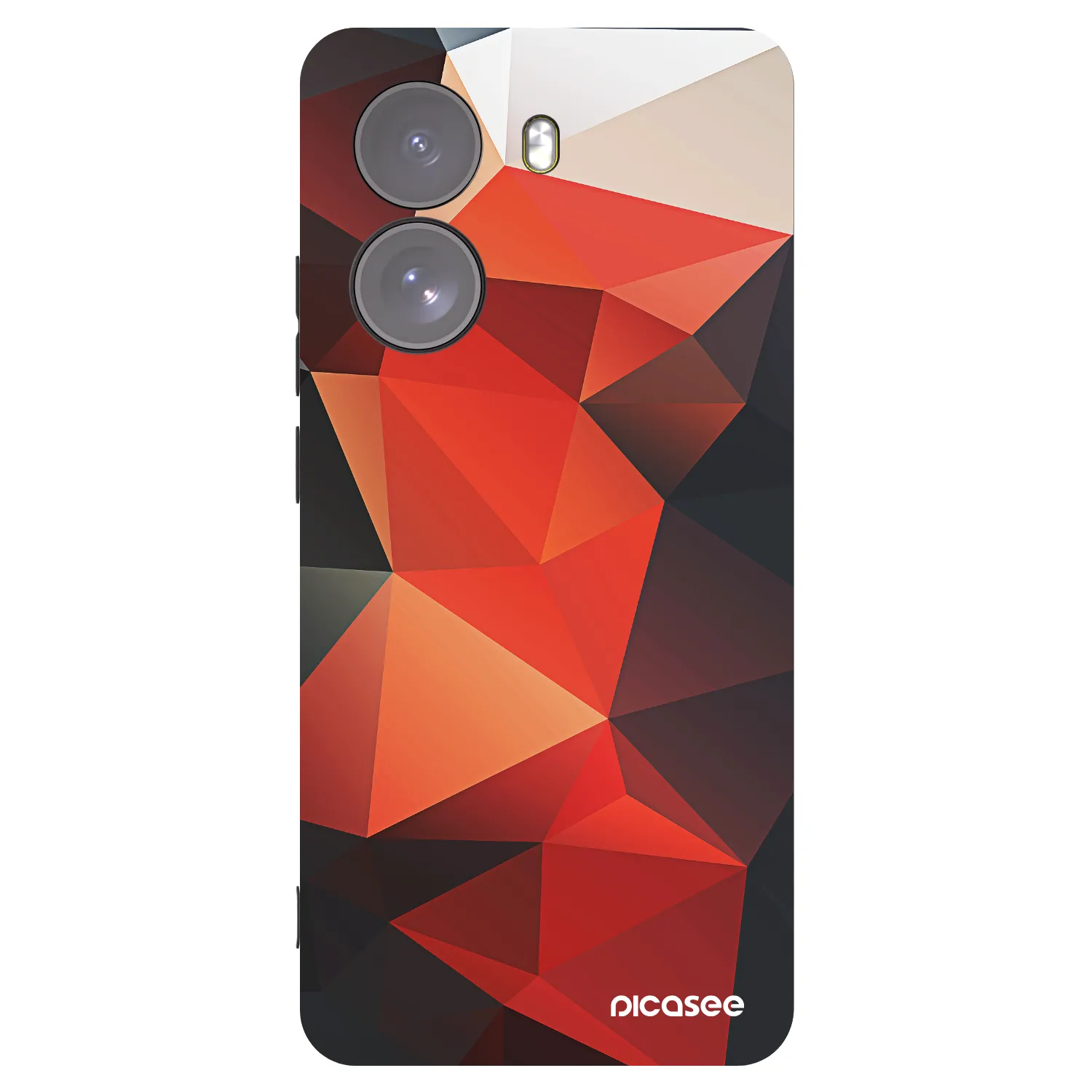 Picasee Xiaomi Poco X7 Hülle - Schwarzes Silikon - Wallpaper 2