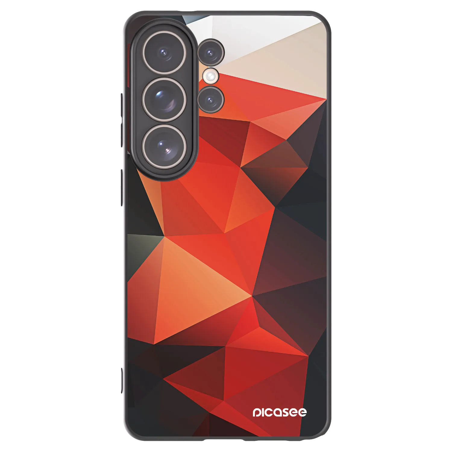 Picasee Samsung Galaxy S26 Ultra Hülle - Schwarzes Silikon - Wallpaper 2