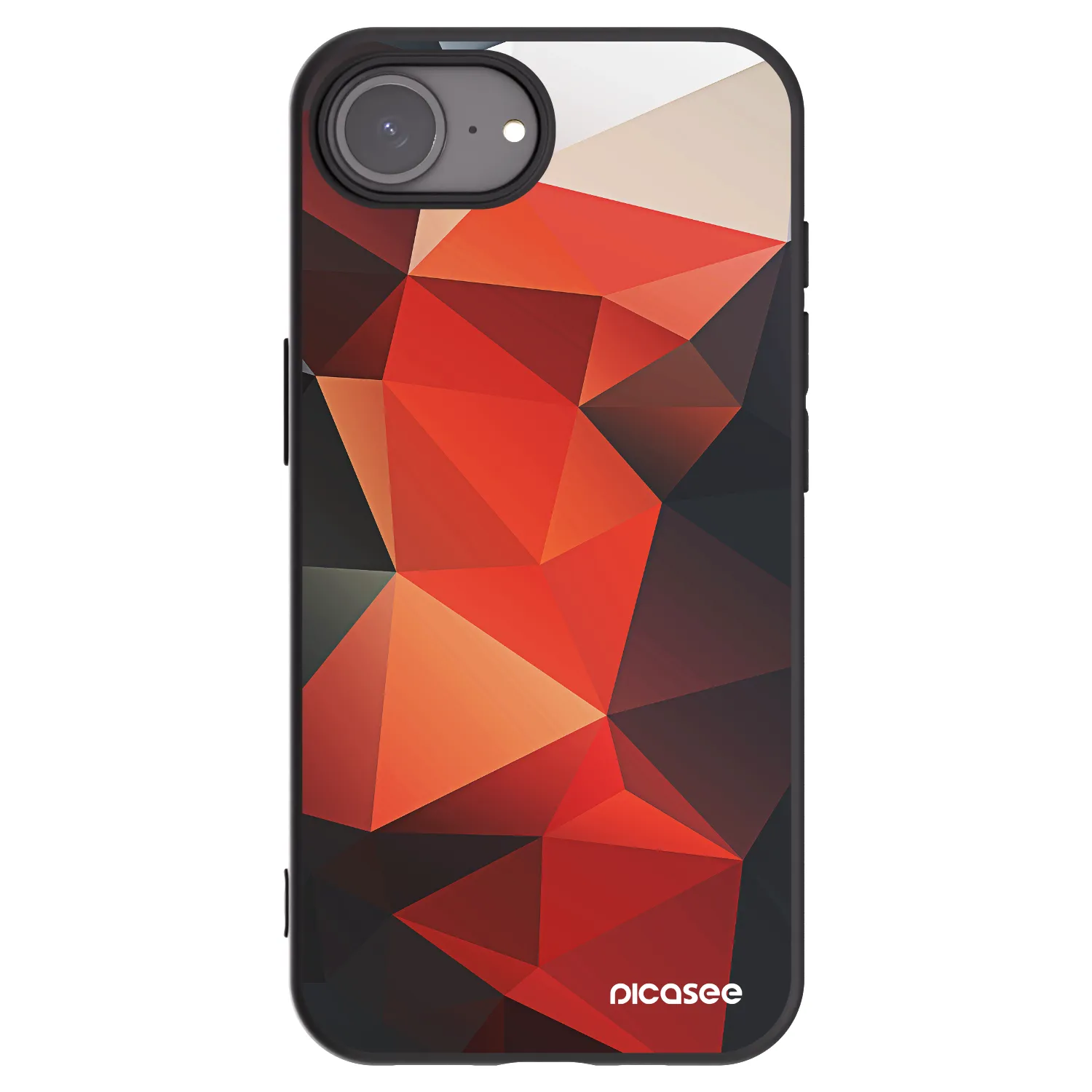 Picasee Apple iPhone 17e Hülle - Schwarzes Silikon - Wallpaper 2