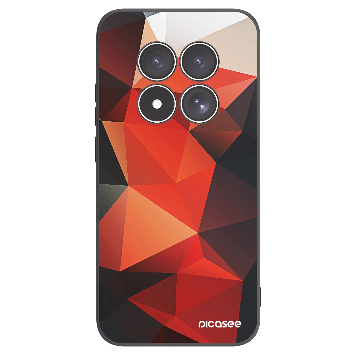 Picasee Xiaomi Redmi Note 15 Pro 5G Hülle - Schwarzes Silikon - Wallpaper 2