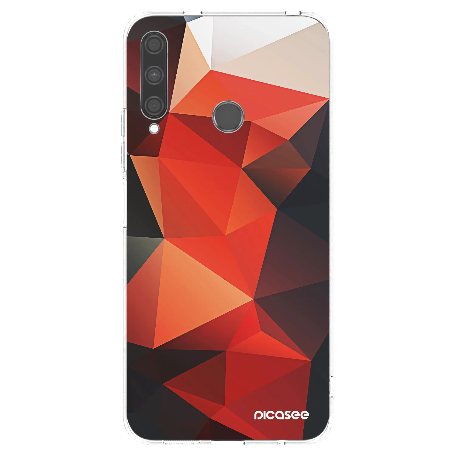 Picasee Huawei P40 Lite E Hülle - Transparentes Silikon - Wallpaper 2