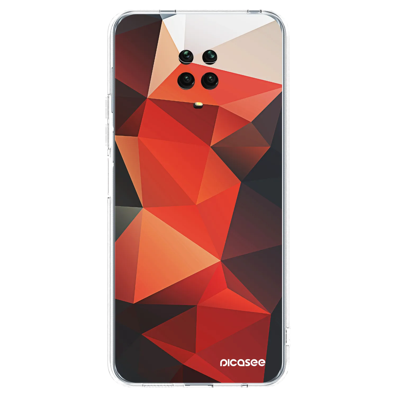 Picasee Xiaomi Redmi Note 9S Hülle - Transparentes Silikon - Wallpaper 2