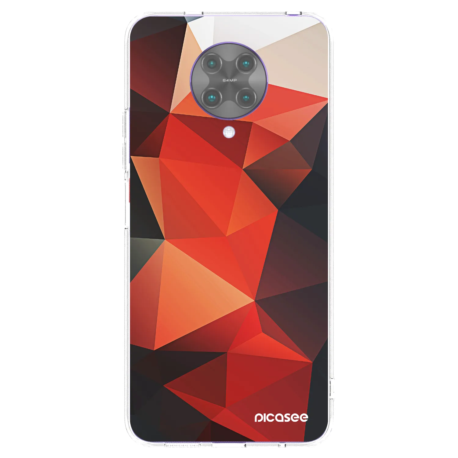 Picasee Xiaomi Poco F2 Pro Hülle - Transparentes Silikon - Wallpaper 2