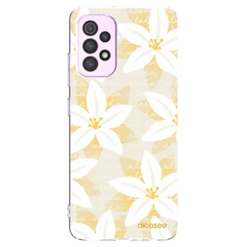 Picasee Samsung Galaxy A32 5G A326B Hülle - Transparentes Silikon - Island Leave