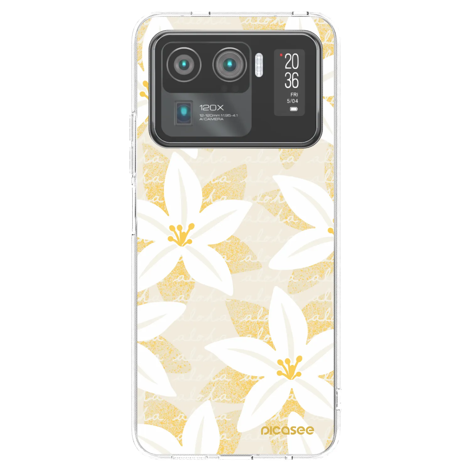 Picasee Xiaomi Mi 11 Ultra Hülle - Transparentes Silikon - Island Leave
