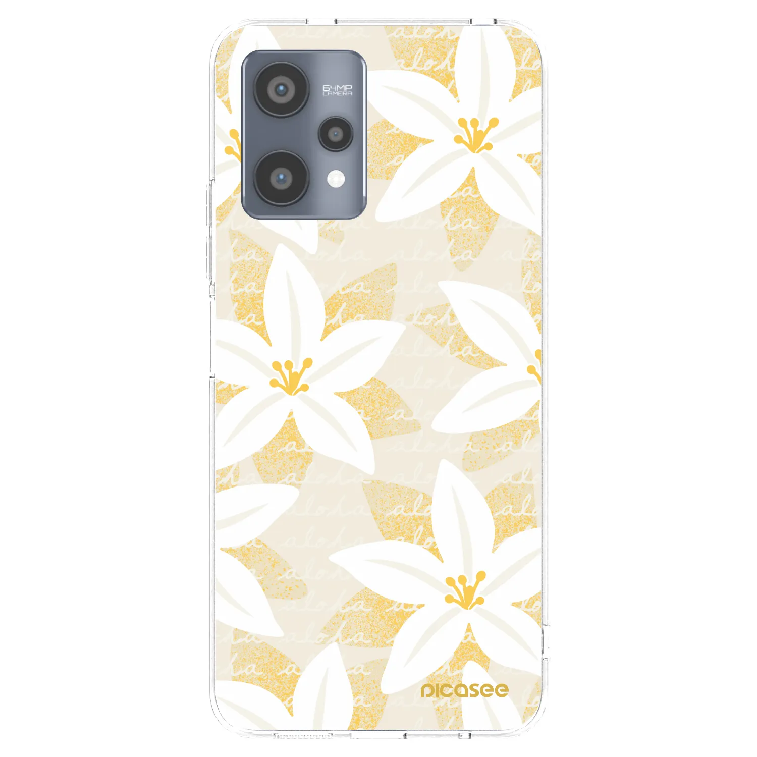 Picasee Realme 9 Pro 5G Hülle - Transparentes Silikon - Island Leave