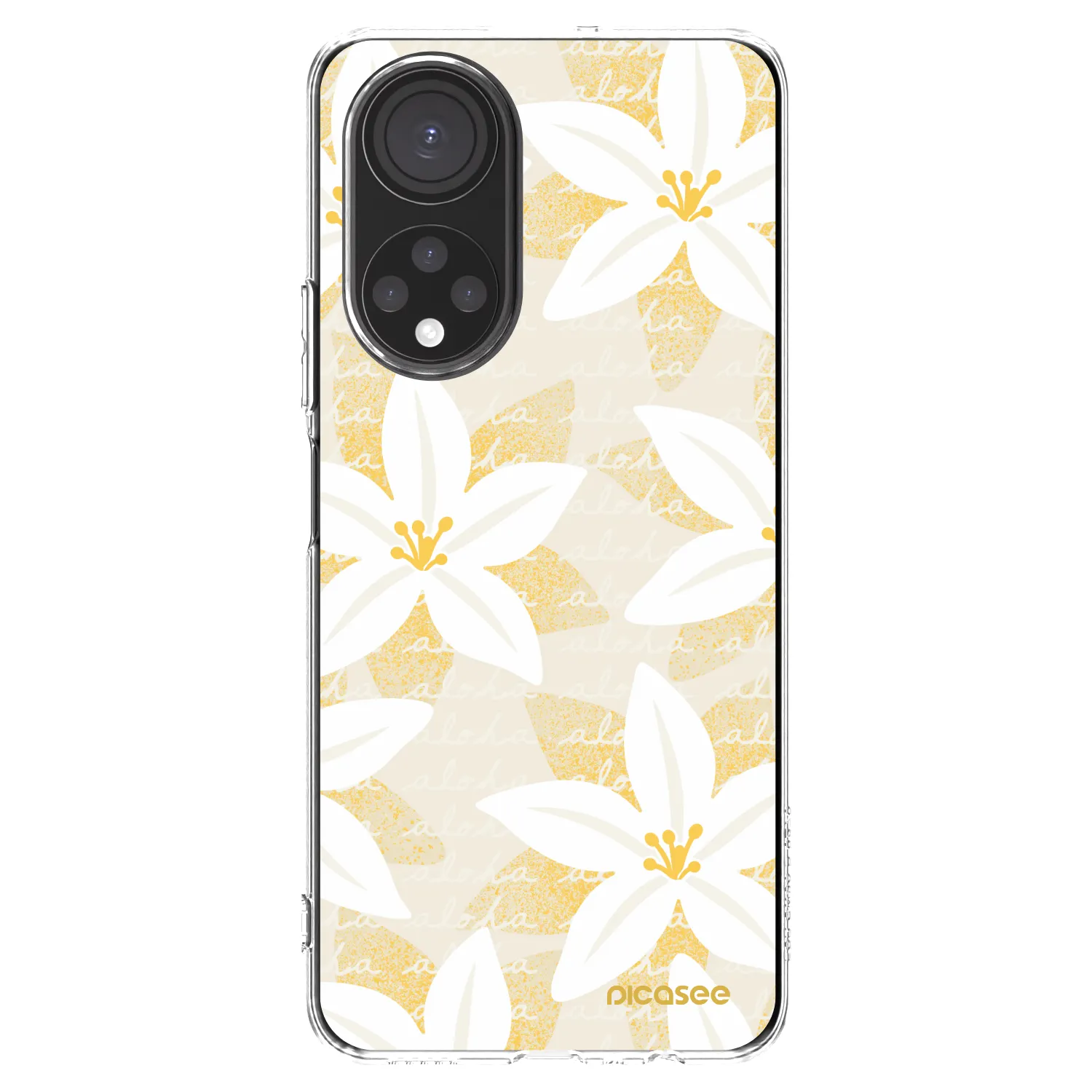 Picasee Honor X7 Hülle - Transparentes Silikon - Island Leave