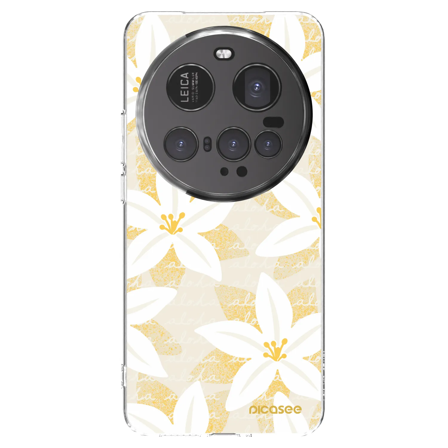 Picasee Xiaomi 15 Ultra Hülle - Transparentes Silikon - Island Leave