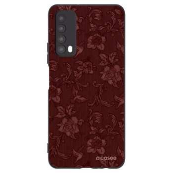 Picasee Huawei P Smart 2021 Hülle - Schwarzes Silikon - Red Elegance