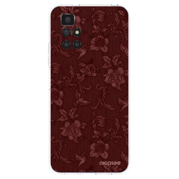 Picasee Xiaomi Redmi 10 Hülle - Transparentes Silikon - Red Elegance