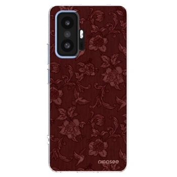 Picasee Xiaomi 11T Pro Hülle - Transparentes Silikon - Red Elegance