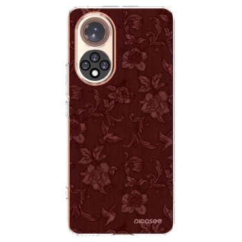 Picasee Honor 50 5G Hülle - Transparentes Silikon - Red Elegance