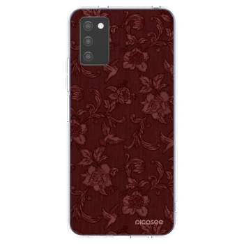 Hülle für Samsung Galaxy A03s A037G - Red Elegance