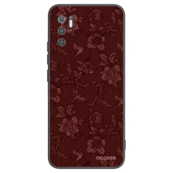 Picasee Xiaomi Poco M3 Pro 5G Hülle - Schwarzes Silikon - Red Elegance