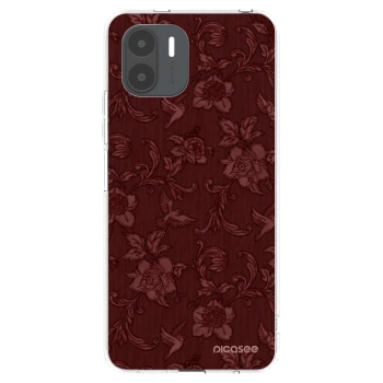 Picasee Xiaomi Redmi A1 Hülle - Transparentes Silikon - Red Elegance