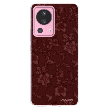Picasee Xiaomi 13 Lite Hülle - Transparentes Silikon - Red Elegance