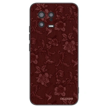 Picasee Xiaomi 13 Hülle - Schwarzes Silikon - Red Elegance
