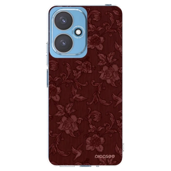Picasee Xiaomi Redmi 13C 5G Hülle - Transparentes Silikon - Red Elegance