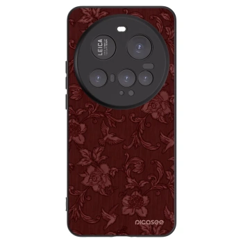 Picasee Xiaomi 15 Ultra Hülle - Schwarzes Silikon - Red Elegance