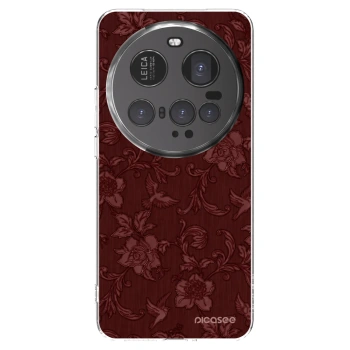 Picasee Xiaomi 15 Ultra Hülle - Transparentes Silikon - Red Elegance