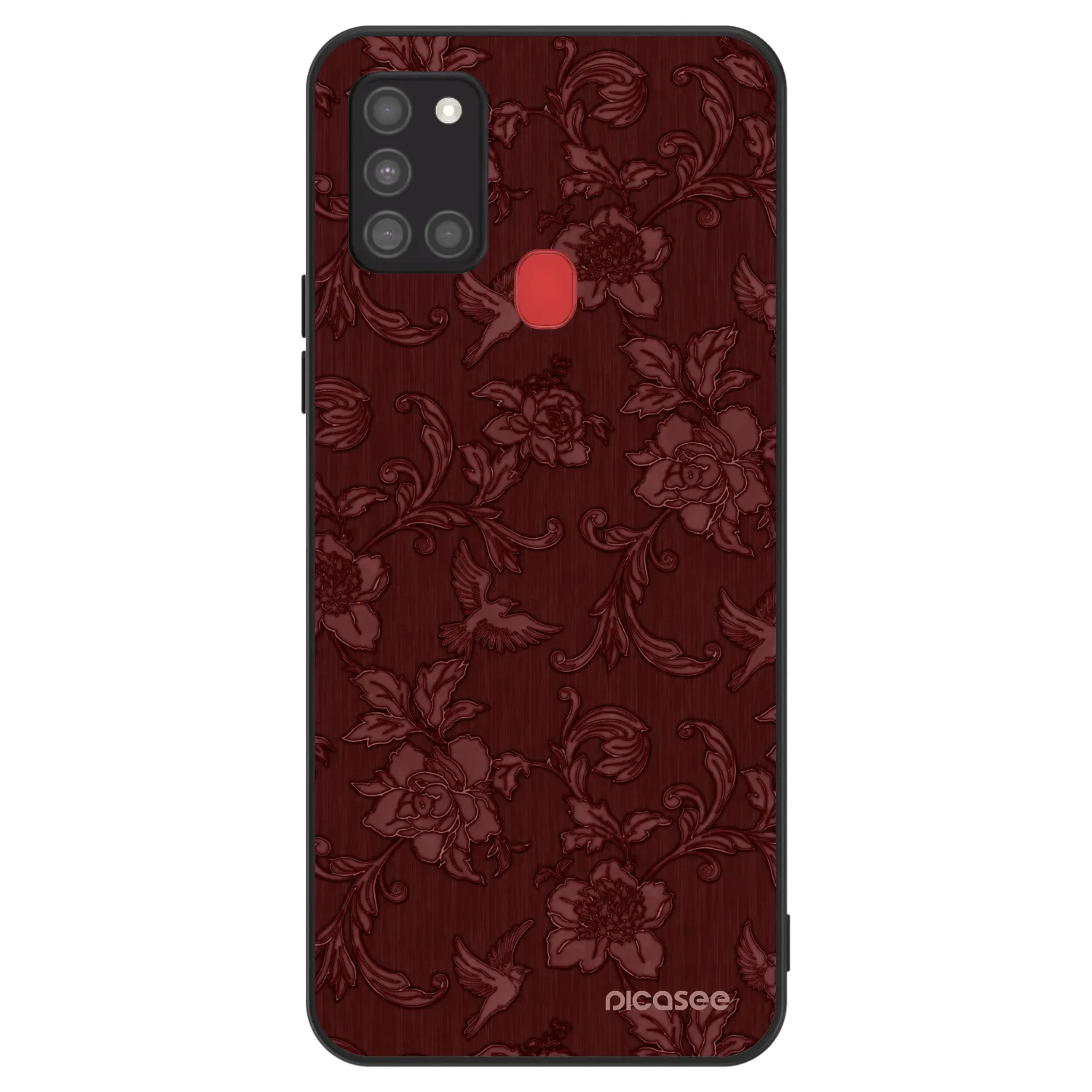 Picasee ULTIMATE CASE für Samsung Galaxy A21s - Red Elegance