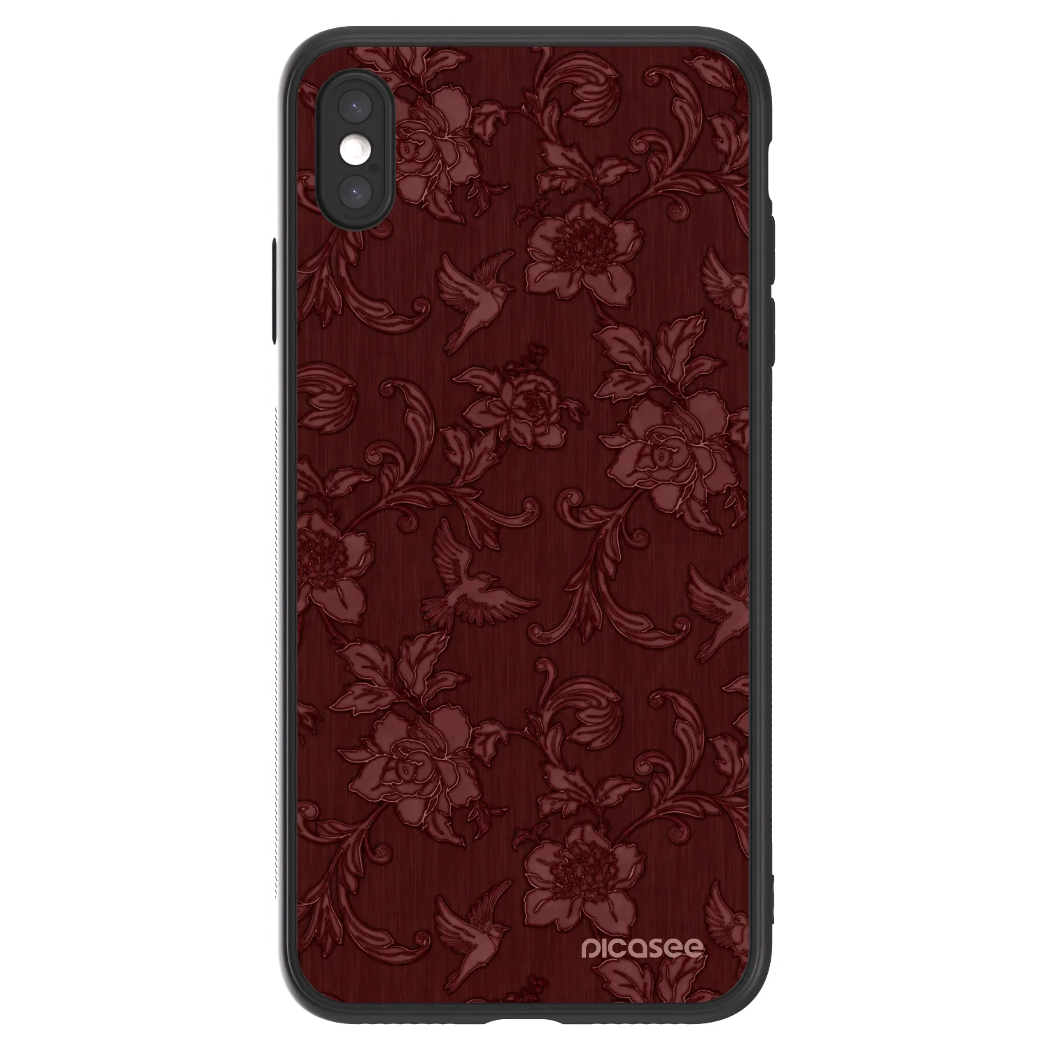 Picasee ULTIMATE CASE für Apple iPhone XS Max - Red Elegance